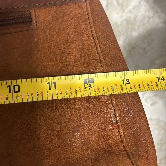 Spikes & Sparrow two tone Brown Leather Purse Handbag - Picture 15 of 16